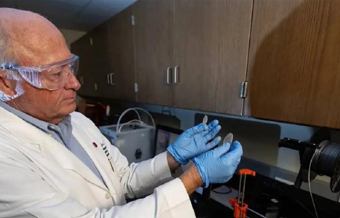 ضمادة ثلاثية الأبعاد لتسريع شفاء الجروح المزمنة