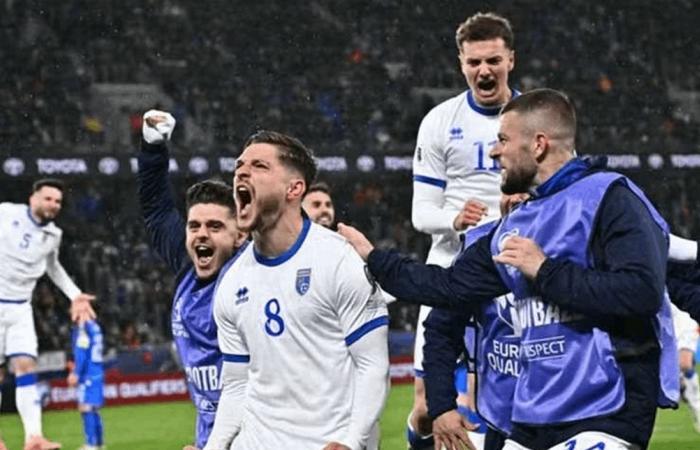 24دقيقة من حلم كوسوفو المونديالي.. إسقاط سلوفاكيا وبلوغ نهائي الملحق