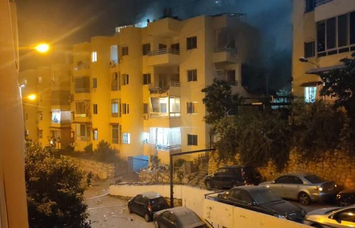 هكذا فرّ المستهدف بغارة تلال عين سعادة…