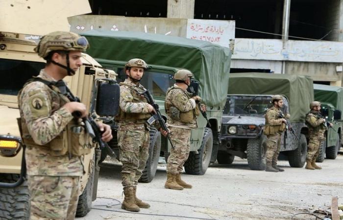 الجيش ينفذ سلسلة توقيفات في سياق ملاحقة المخلين بالأمن