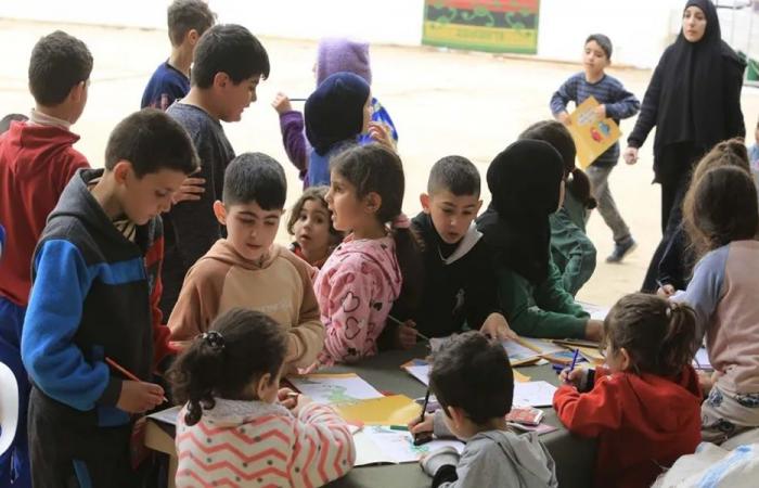 كم بلغ عدد النازحين في مراكز الإيواء؟