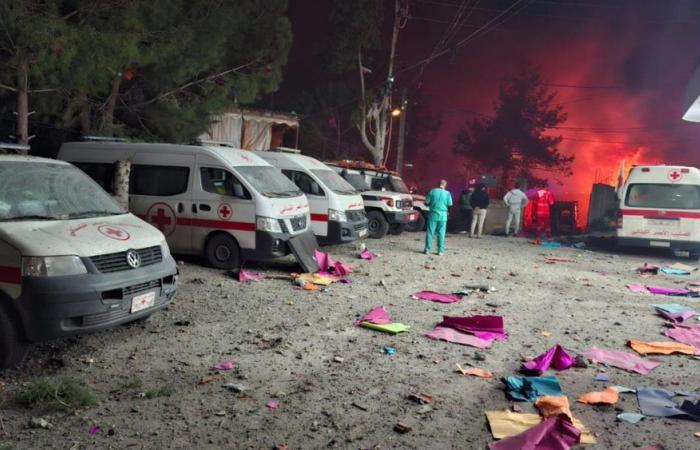 أضرار في مركز تبنين للصليب الأحمر جراء غارة الخميس