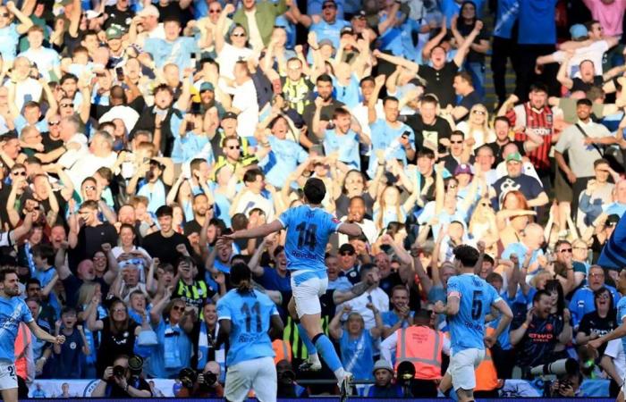 مانشستر سيتي يحسم التأهل في الدقائق الأخيرة ويبلغ نهائي ويمبلي