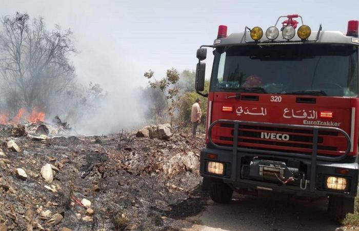 الدفاع المدني شيّع ضحاياه الثلاثة في صور