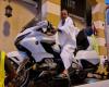 مصري يسافر من القاهرة إلى مكة بدراجته النارية لأداء العمرة! (صور)