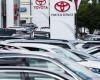 تويوتا تريد تحقيق رقم قياسي بإنتاج 800 ألف سيارة في يناير