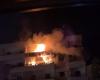 بالفيديو: حريق كبير بمنى سكني في حبوش