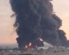 بالفيديو: السيطرة على حريق بمصفاة في إربيل