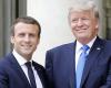 ترامب وماكرون يبحثان ملف لبنان وتطورات إيران